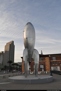 Photo by elki | San Francisco  rocket ship, embarcadero, san francisco